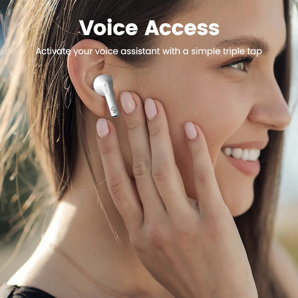 Sounarc Q1 wireless earbuds with voice assistant support