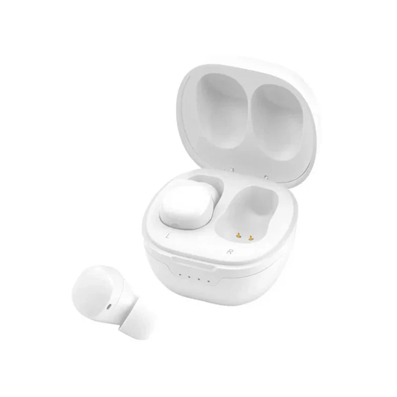 Joyroom Mini TWS MG-C05 earbuds with charging case white