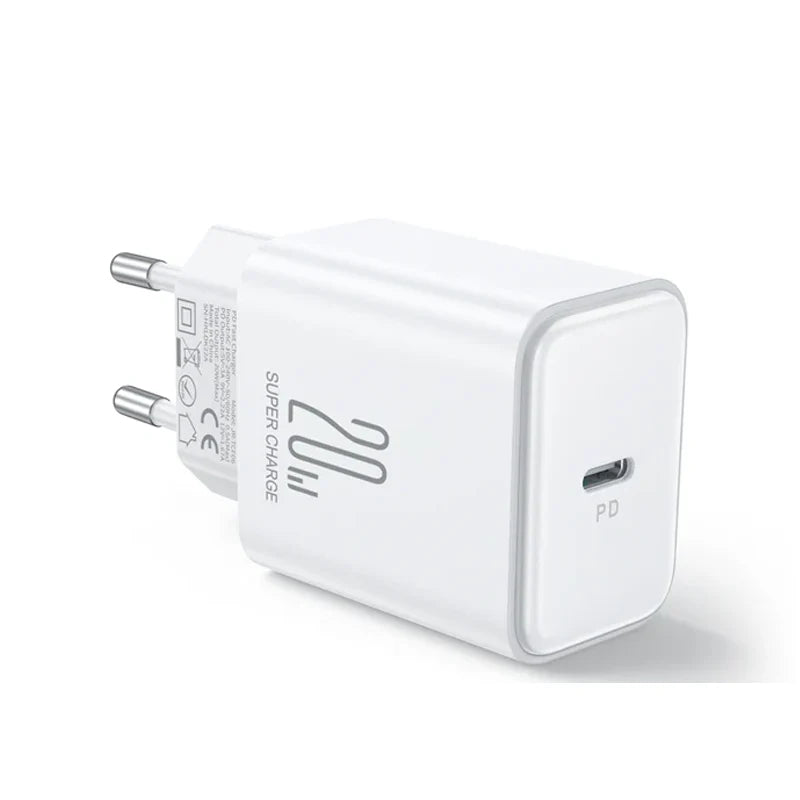 Joyroom PD 20W Fast Charger JR-TCF06EU compact USB-C adapter