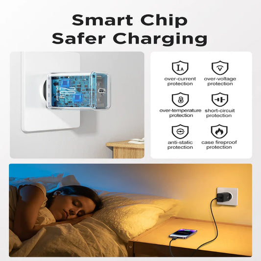 Joyroom 20W USB-C charger with smart chip safer charging