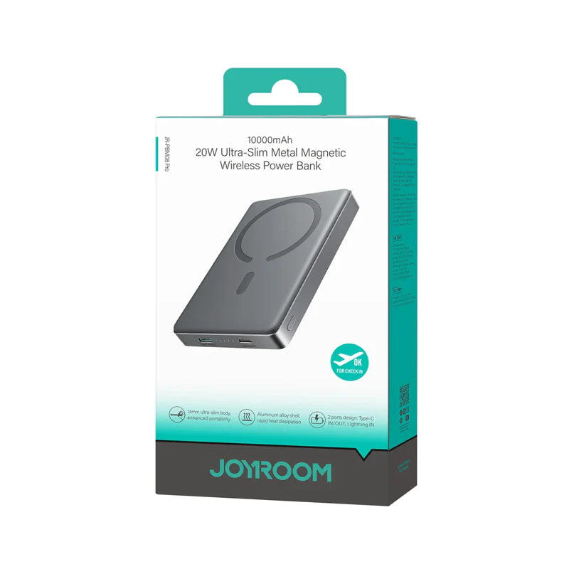 Joyroom JR-PBM08 Pro 20W magnetic wireless power bank retail box