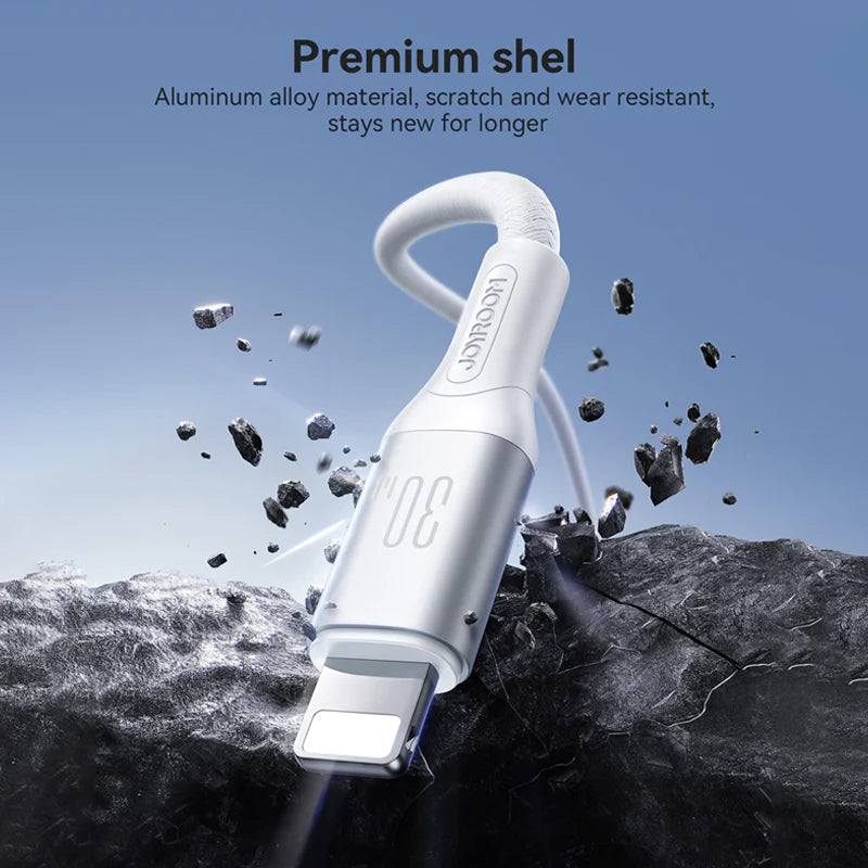 Joyroom 30W Lightning cable with premium aluminum shell